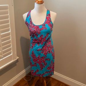Lilly Pulitzer tee shirt material dress